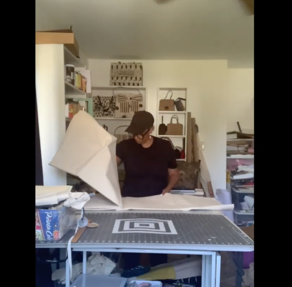 Behind the Scenes | DIY Custom Fabric & Handbag Tutorial | Fall Collection | Part 1