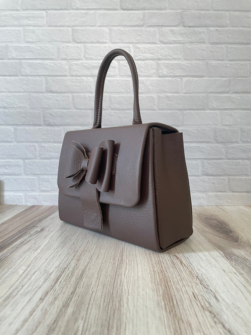 The Walker Mini 20 - Brown Leather