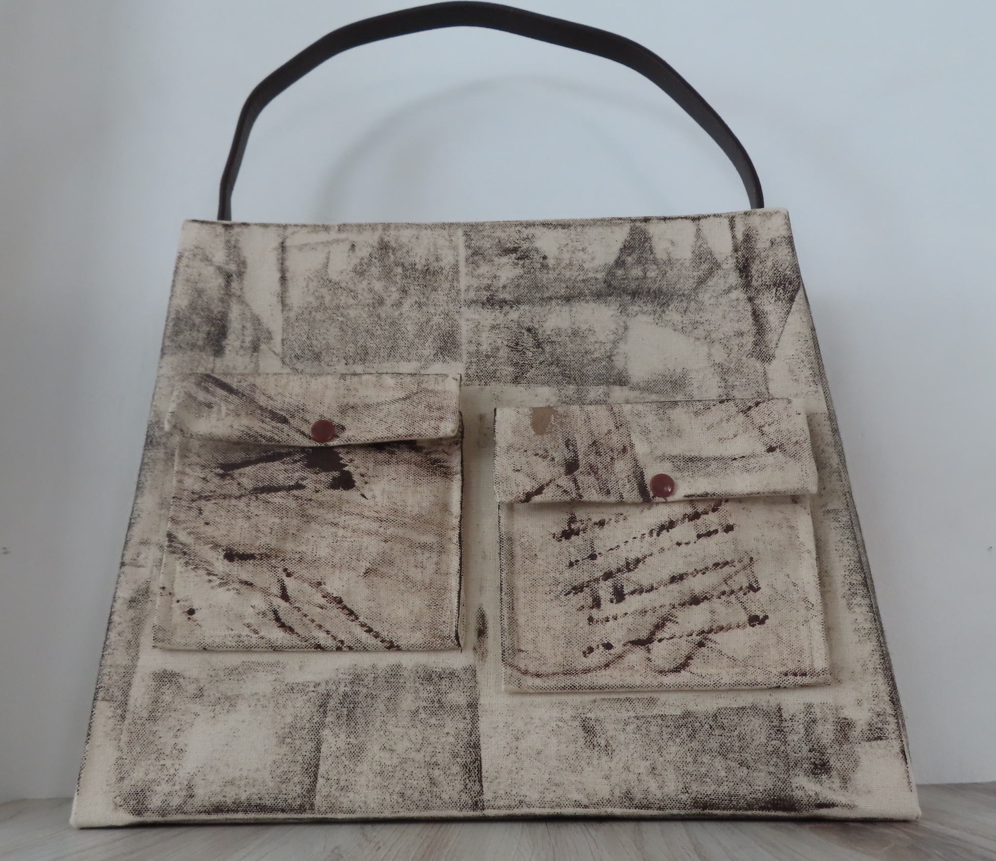 THE CHELSEA | Hand-Painted Wearable Art Handbag
