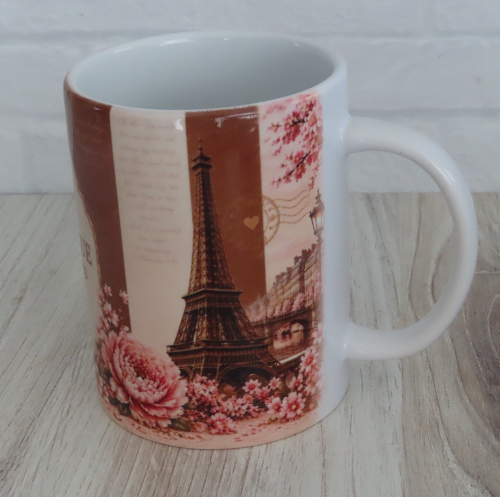 The Paris Collection 15 oz. Mug | Angelique Collections