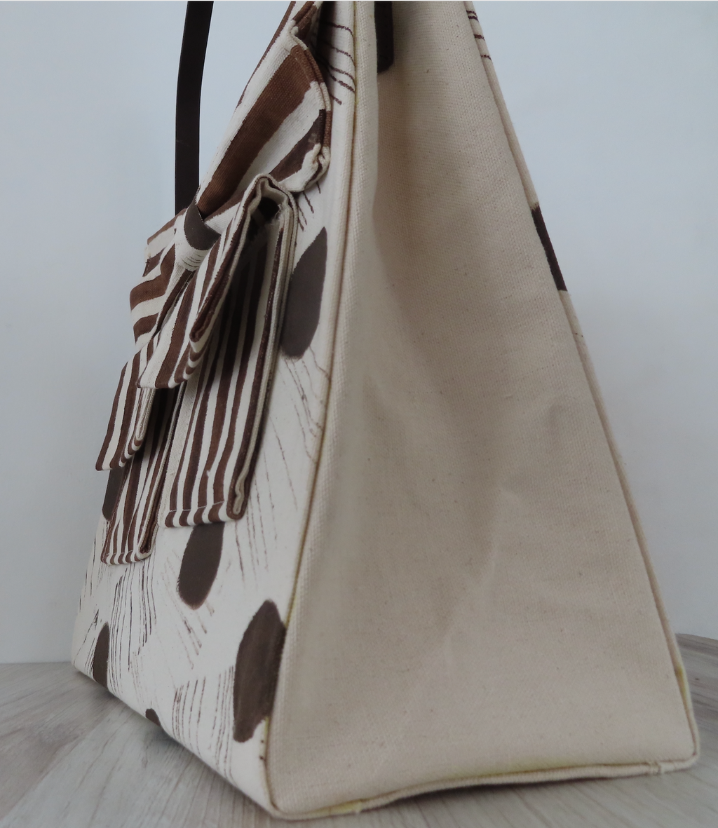 THE MONROE | Hand-Painted Wearable Art Handbag