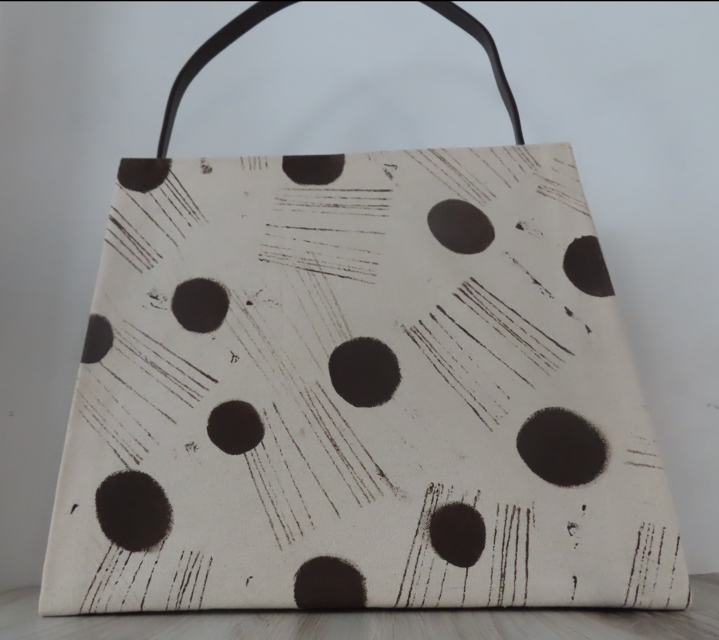 THE MONROE | Hand-Painted Wearable Art Handbag
